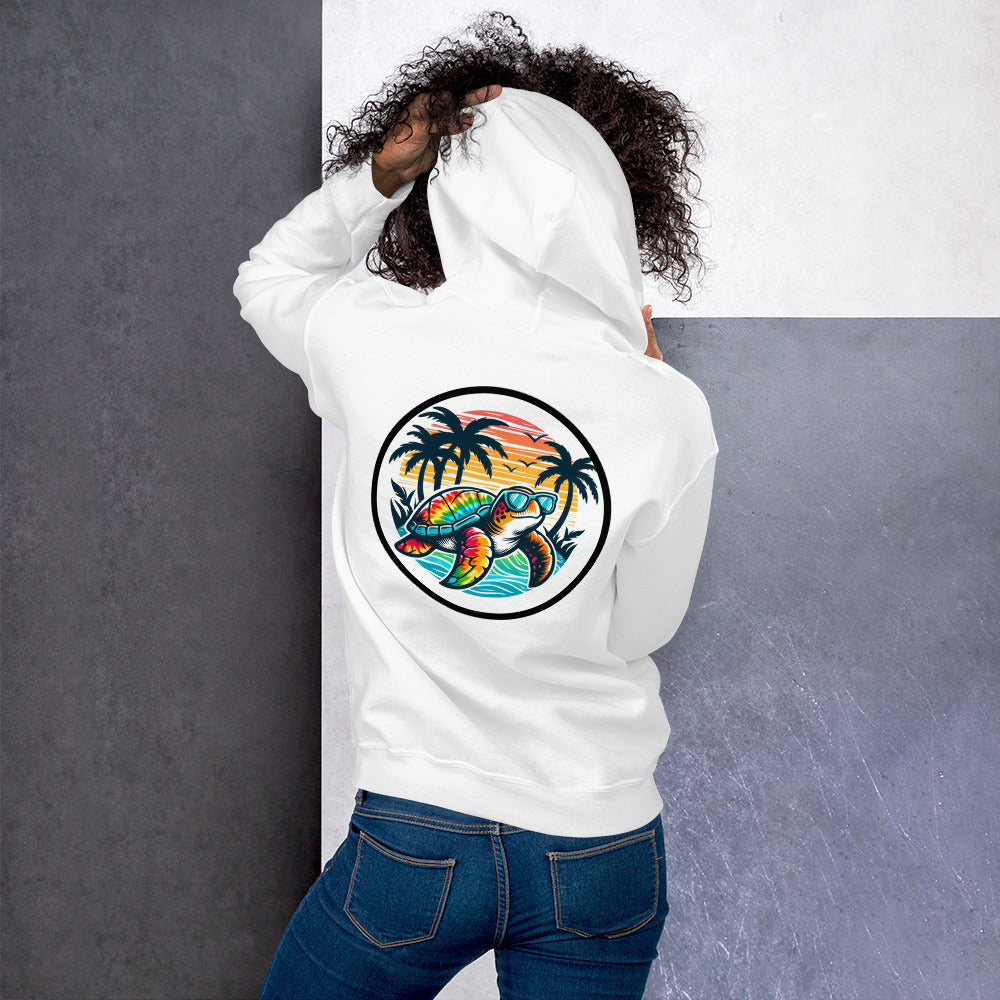 Tie-Dye Sea Turtle Unisex Hoodie