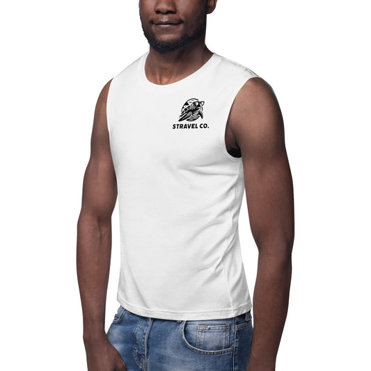 Black Turtle Logo Muscle Shirt